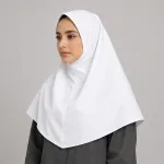 مقنعه اداری بروجرد جنس نخ فری سایز - تصویر 2